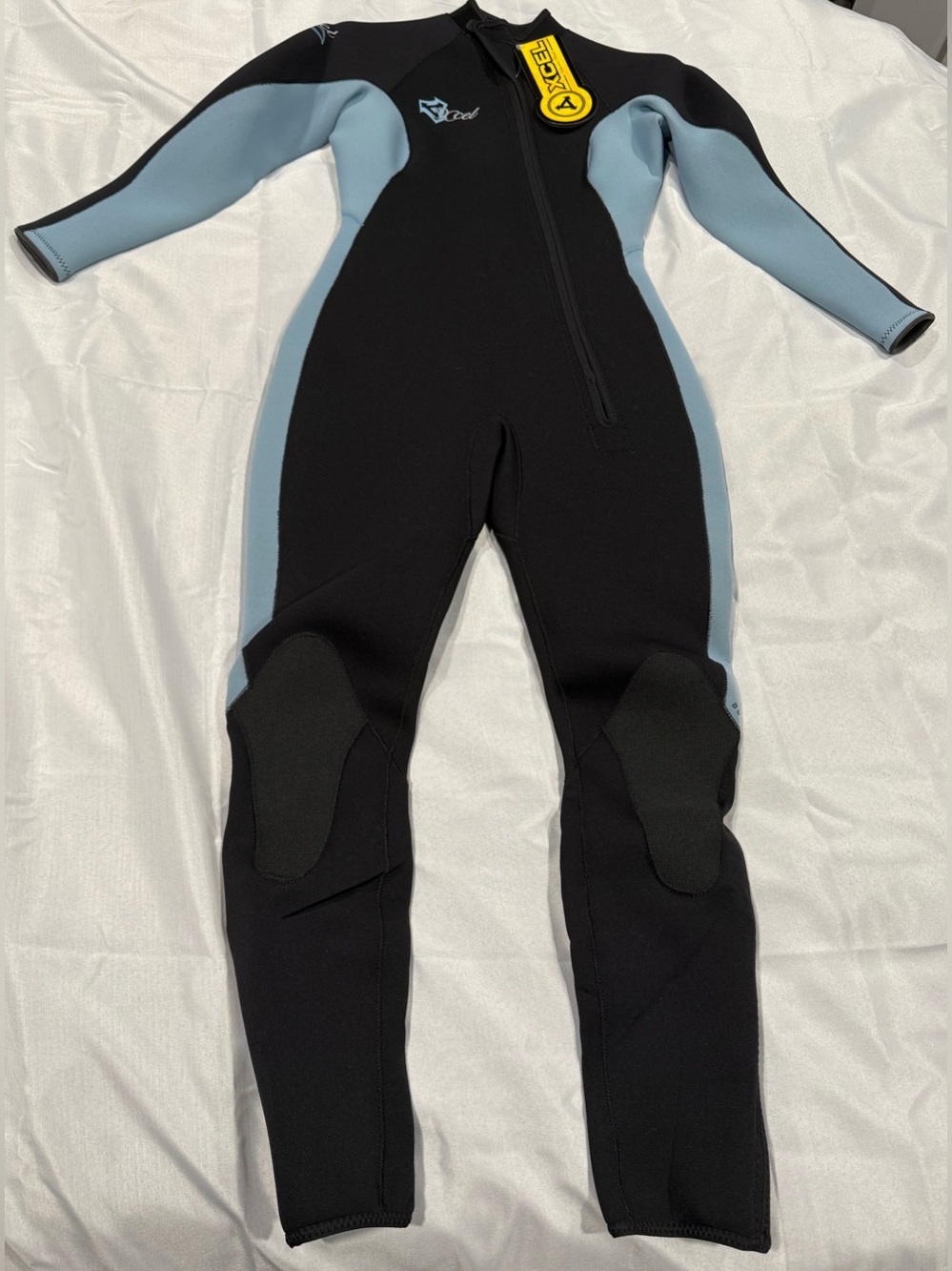 Xcel Women's Black & Blue 3mm Full Wetsuit - Front Zip